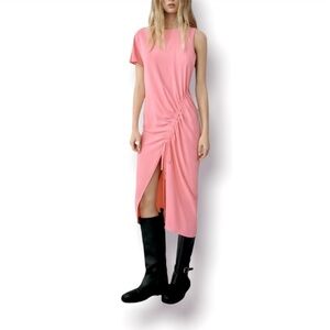 🌸New🌸 Zara Draped Asymmetric Dress Size Medium NWT